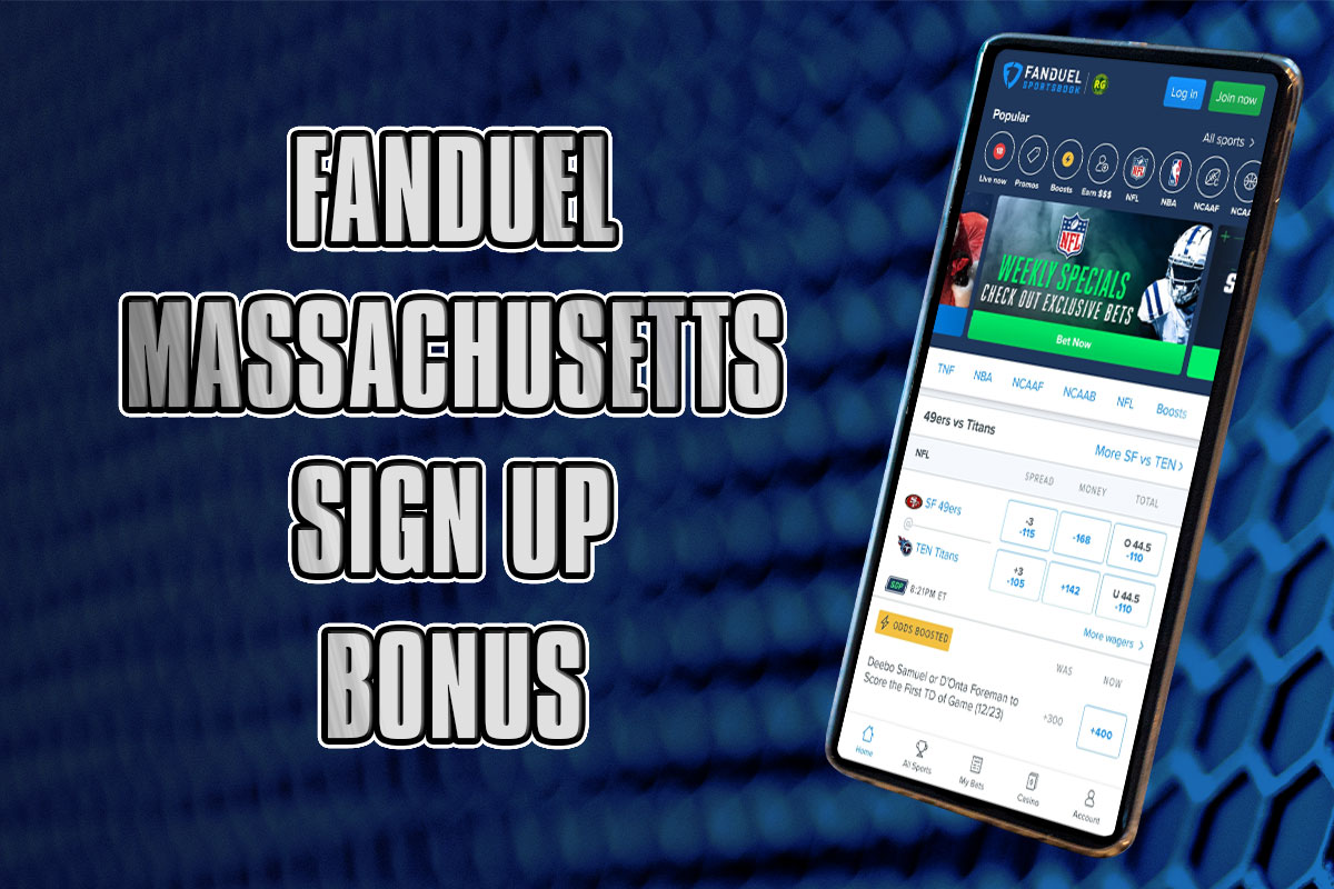 FanDuel Massachusetts sign up bonus
