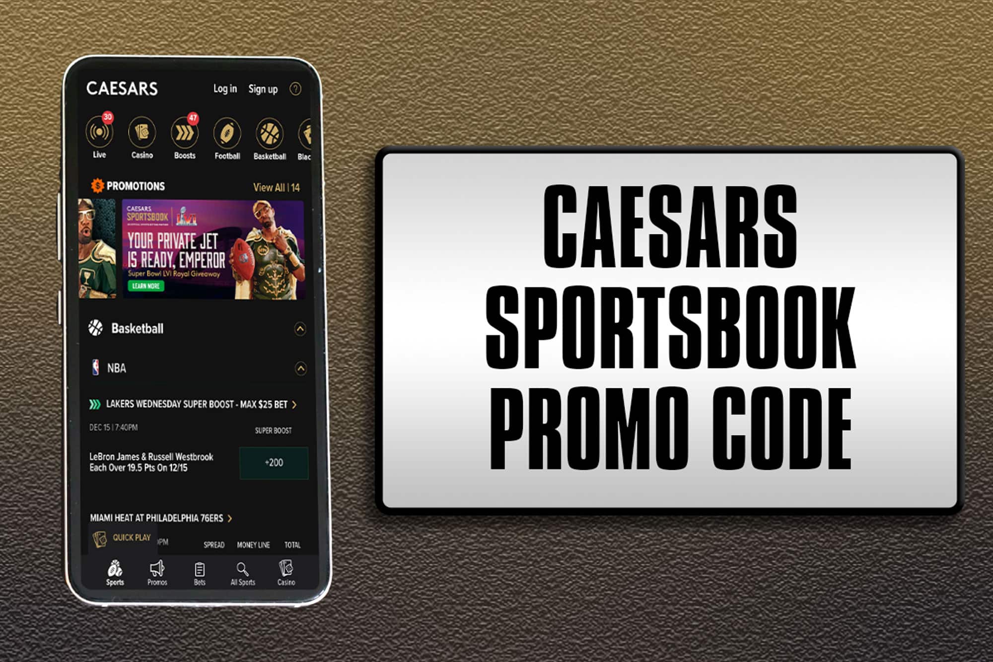 Caesars Sportsbook promo code