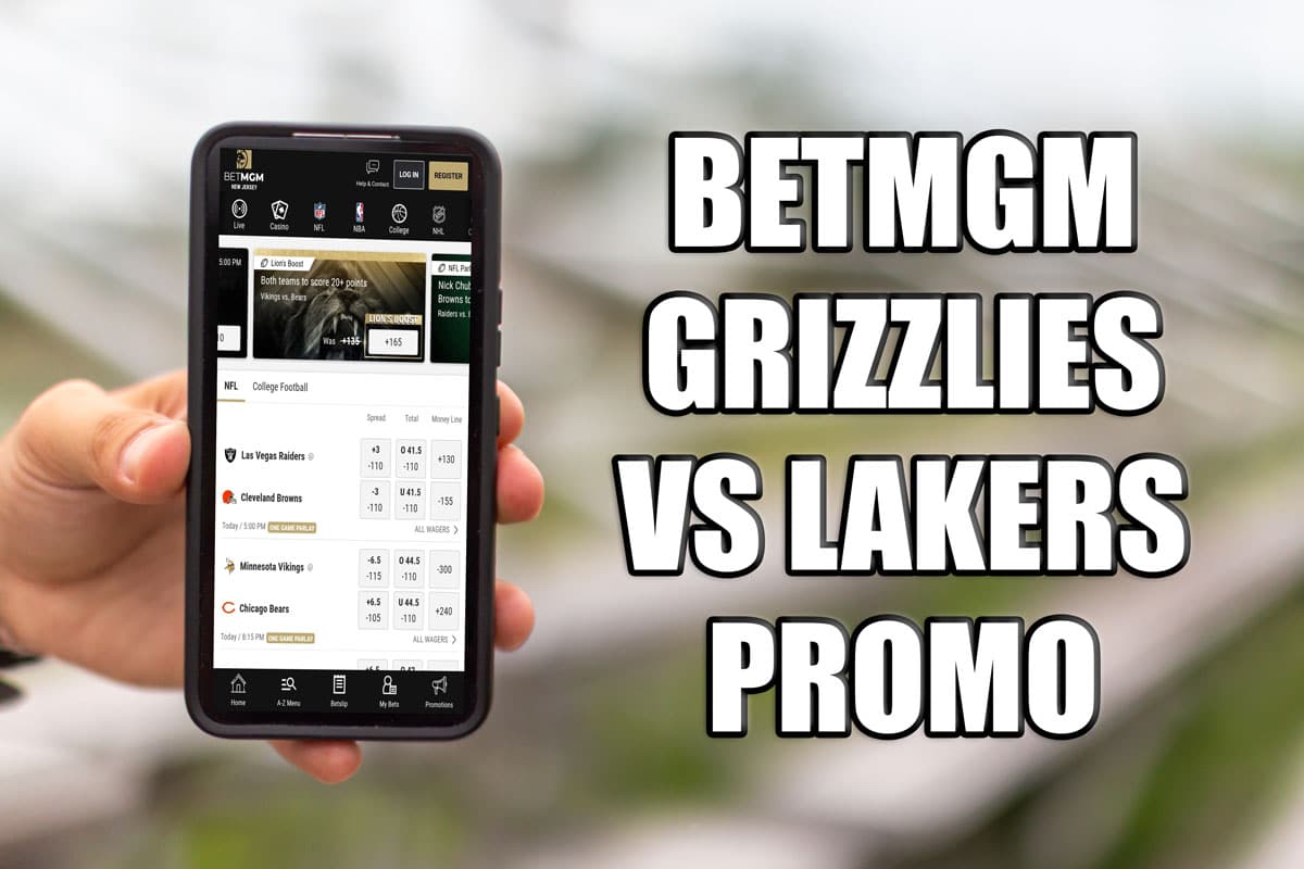 BetMGM Grizzlies-Lakers promo