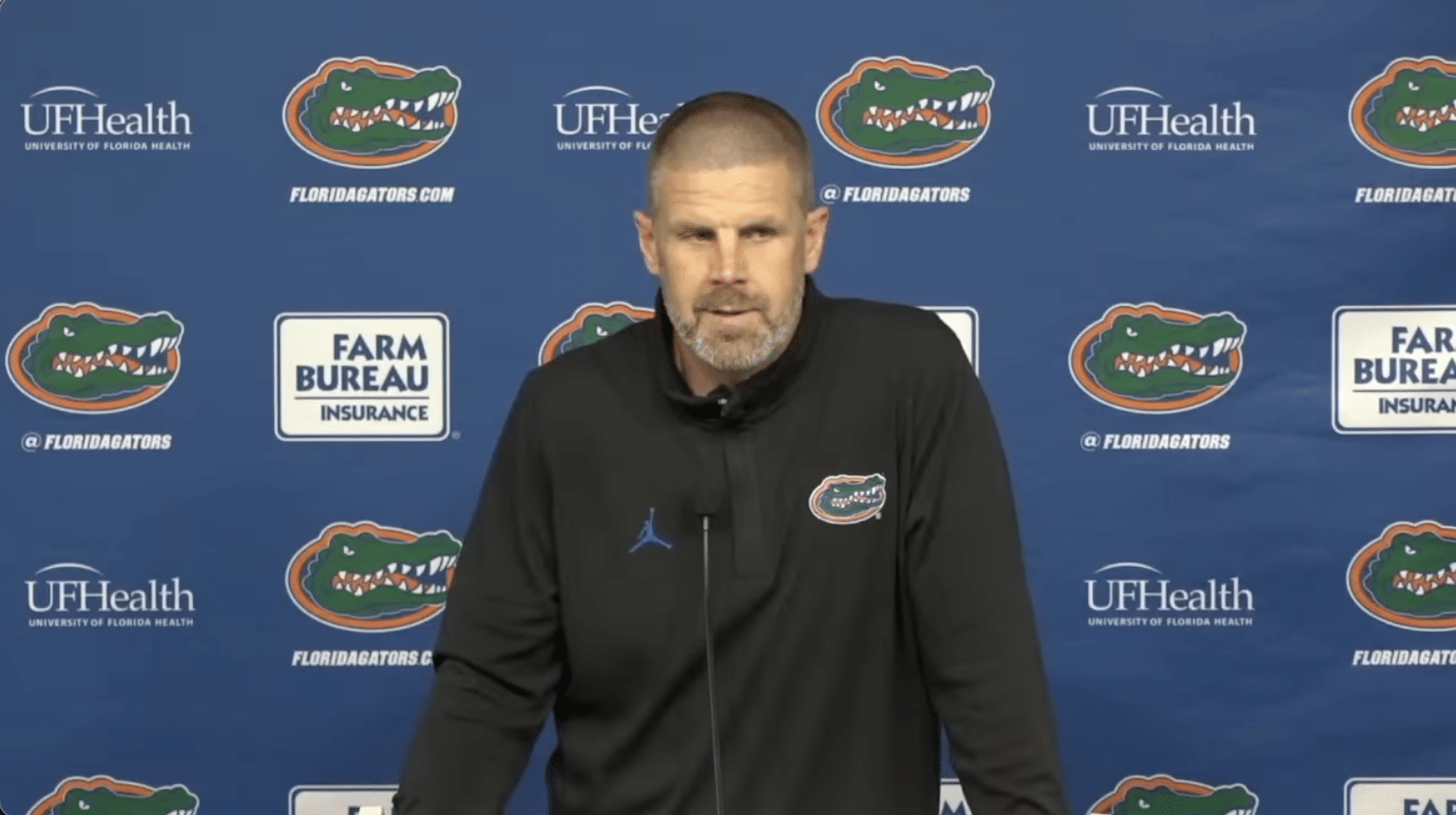 Billy Napier press conference (screenshot via YouTube)