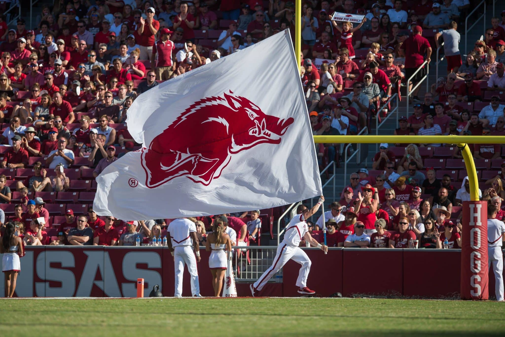 Arkansas football flag.