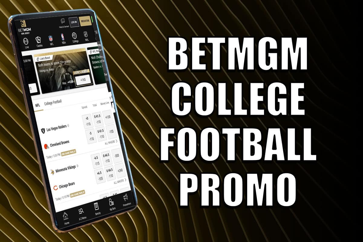 BetMGM college football promo
