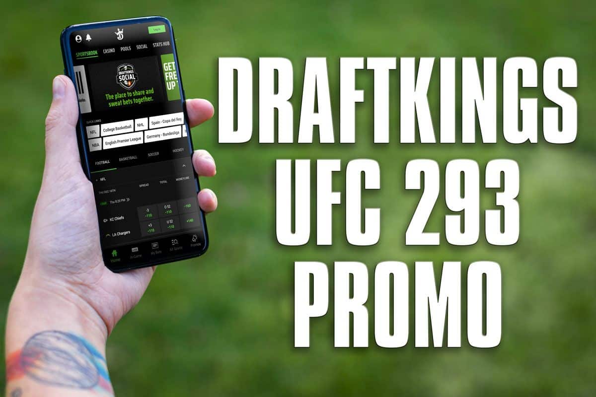 draftkings ufc 293 promo