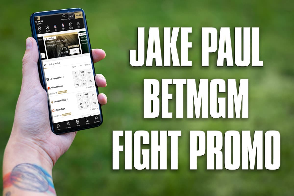 Jake Paul BetMGM fight promo