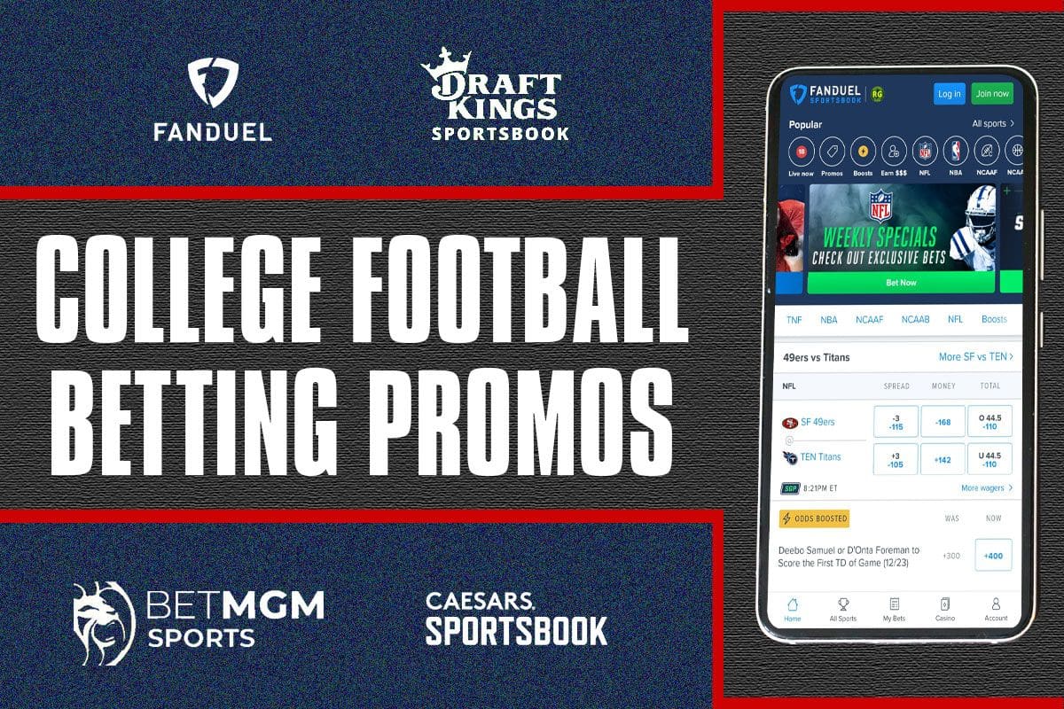 college football betting promos