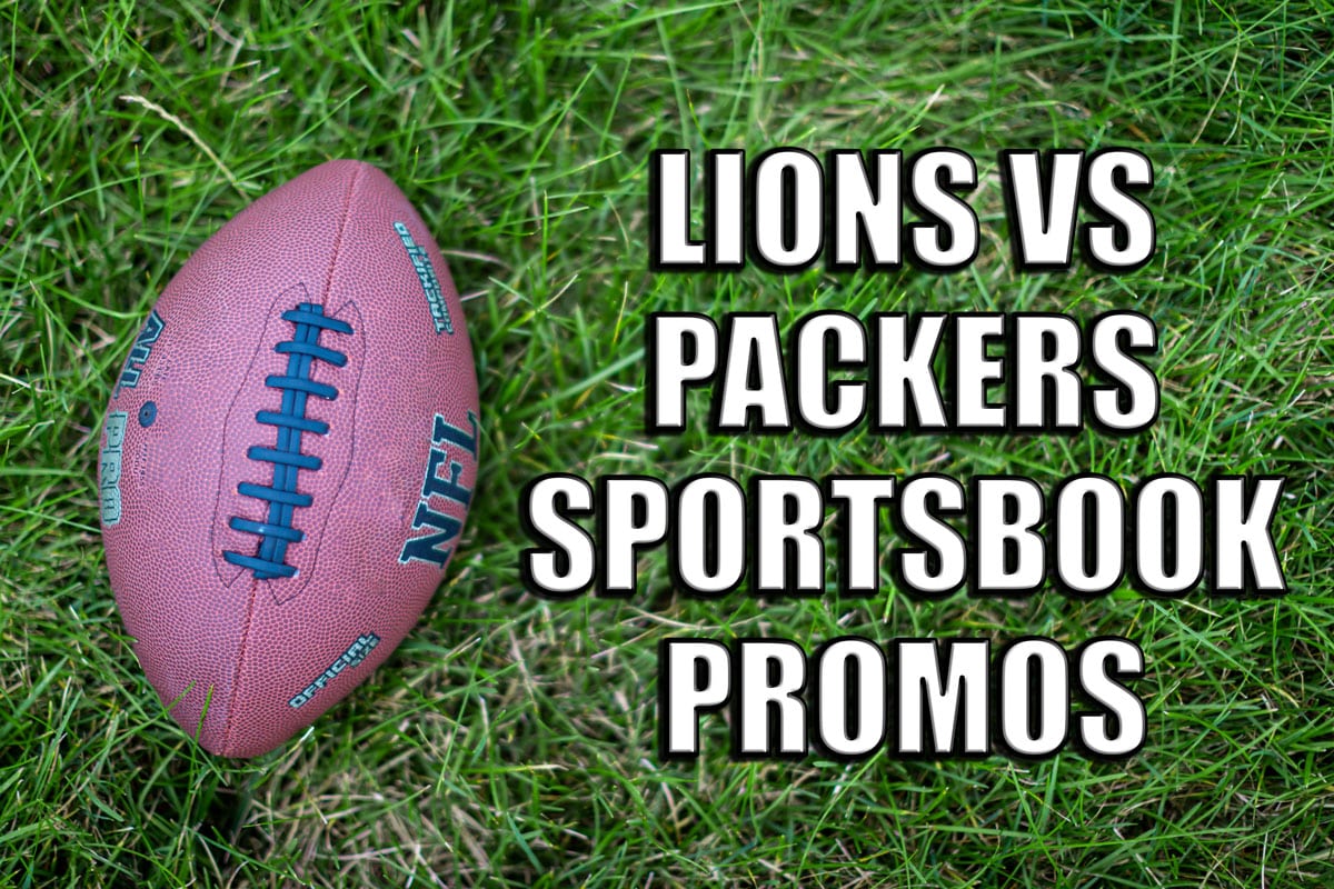 Lions-Packers sportsbook promos