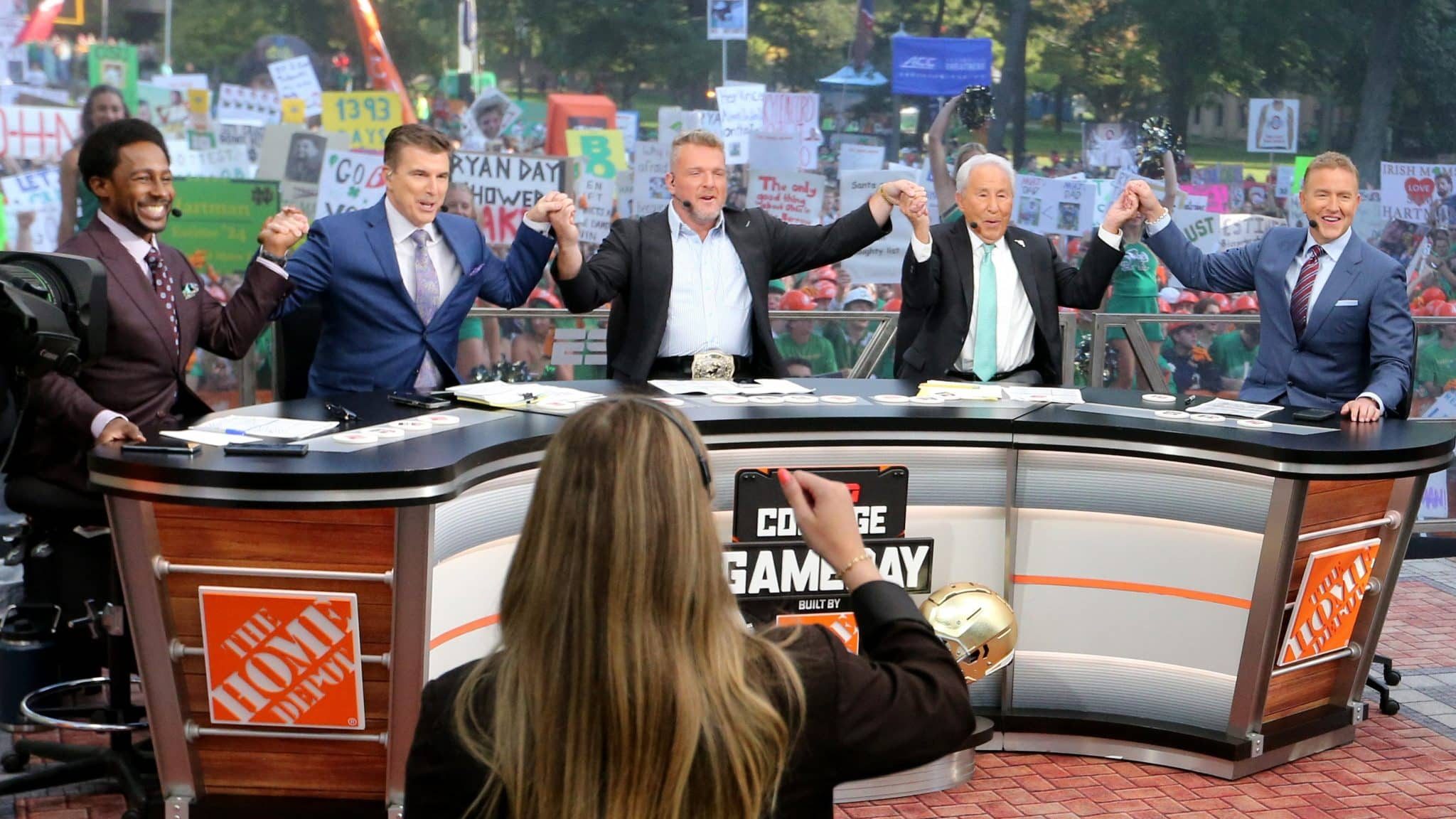College GameDay crew picks major Week 1 SEC matchups, including Texas-Ohio State College GameDay crew picks major Week 1 SEC matchups, including Texas-Ohio State