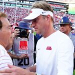 Nick Saban and Lane Kiffin.
