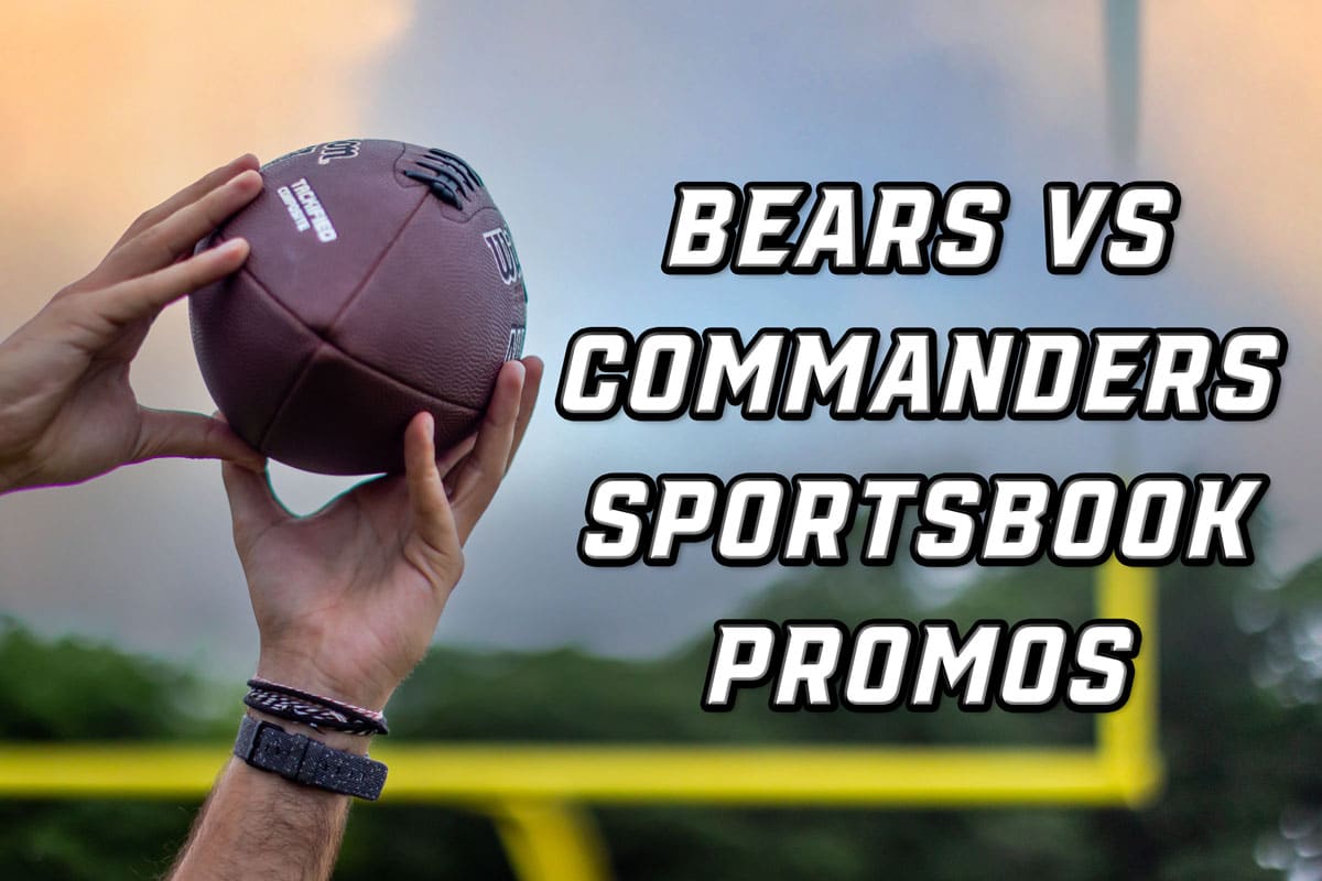 Bears-Commanders Sportsbook Promos