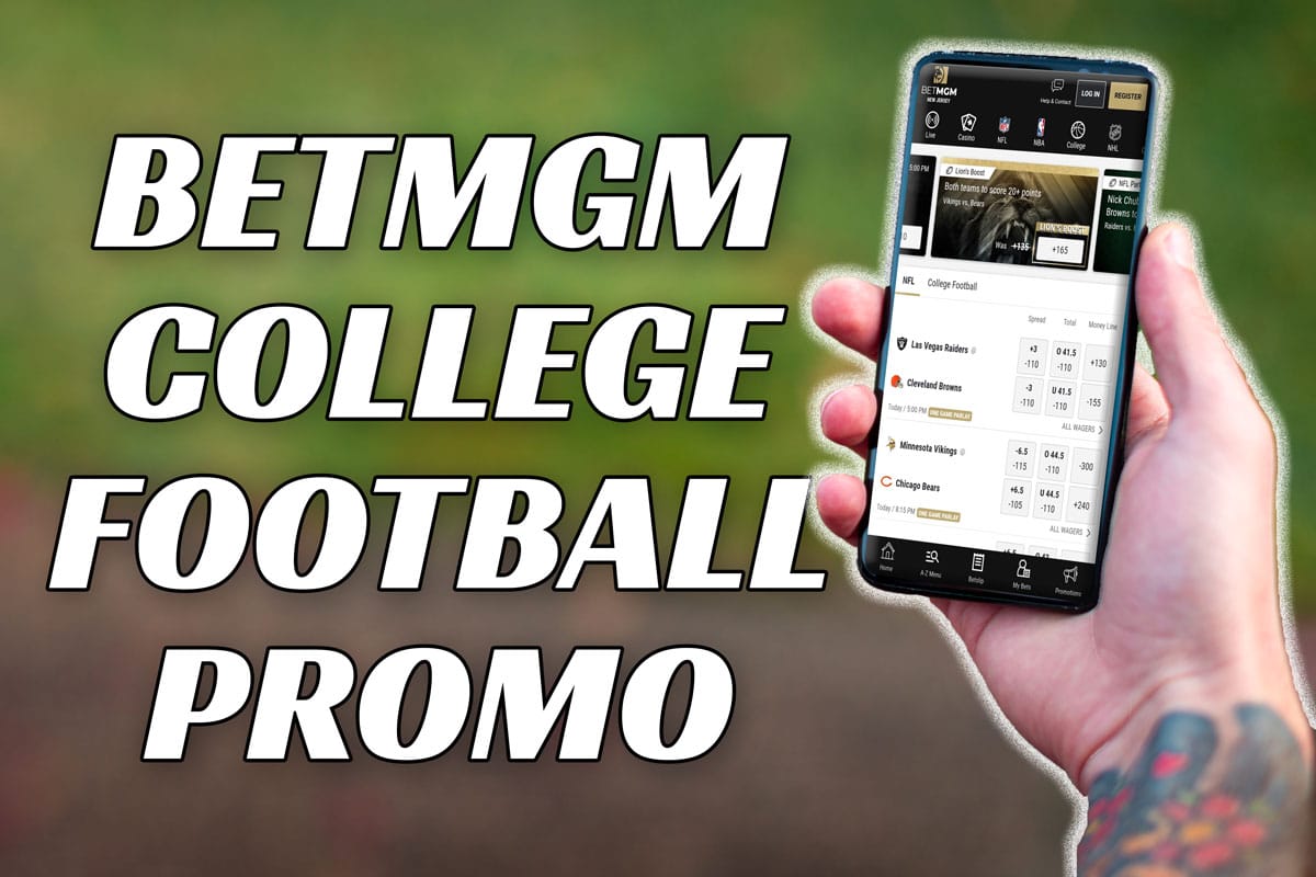 BetMGM college football promo