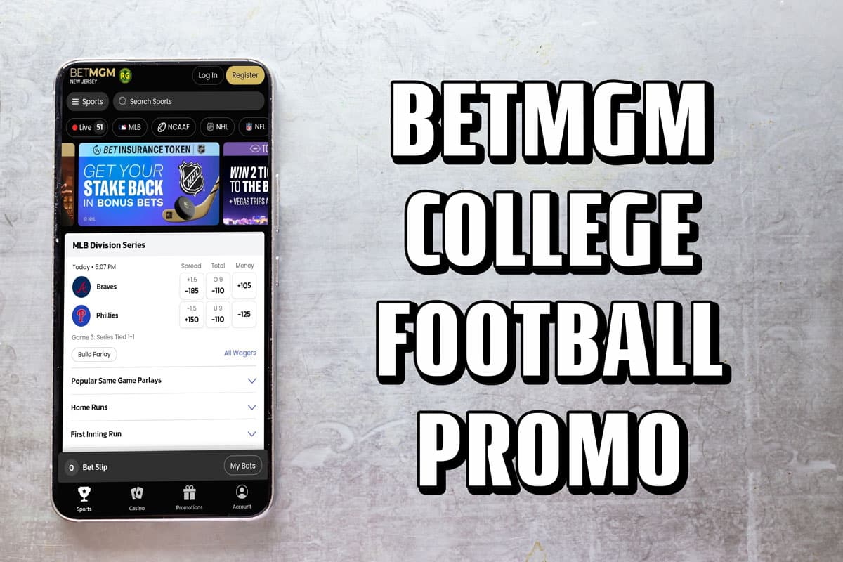 BetMGM college football promo