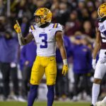 LSU defender Greg Brooks Jr. in action.