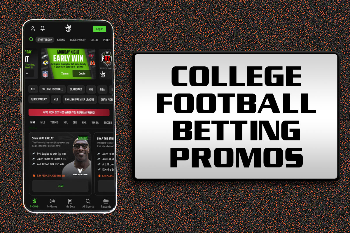 college football betting promos