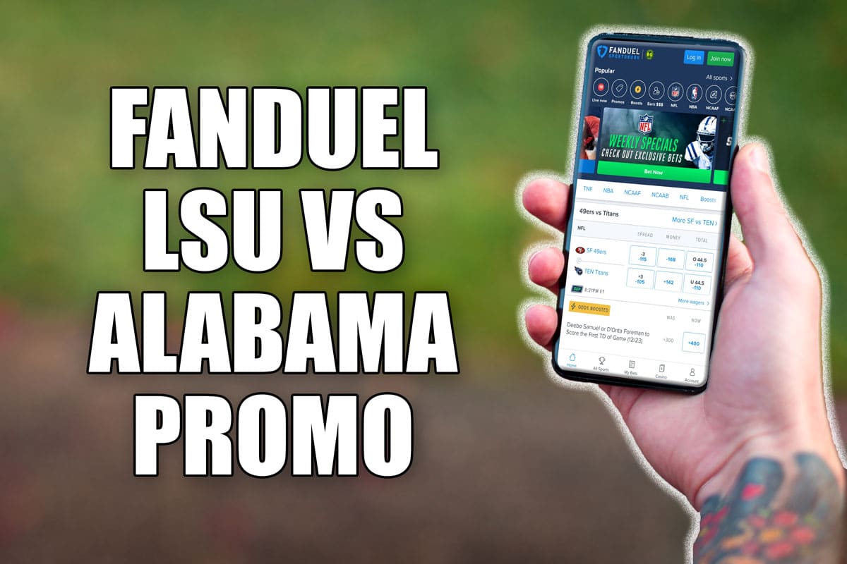 FanDuel LSU-Alabama promo