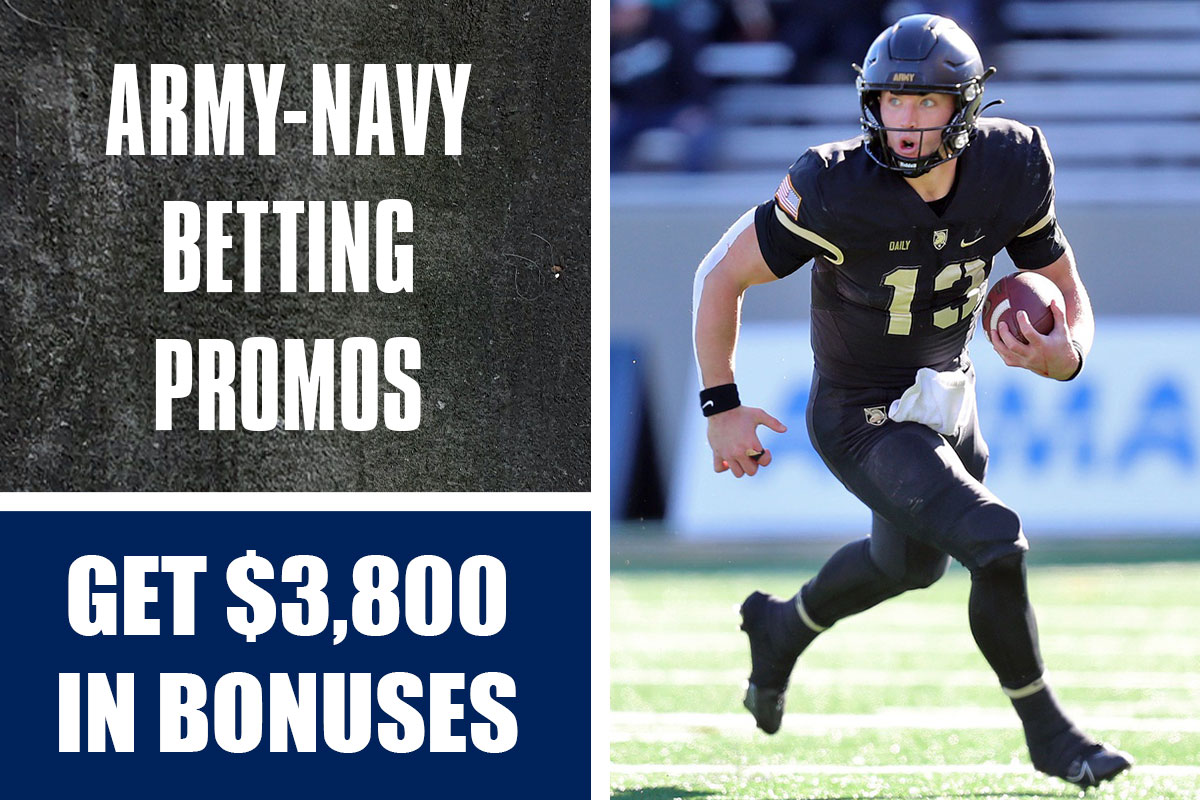 Army-Navy betting promos