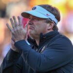 Georgia head coach Kirby Smart.