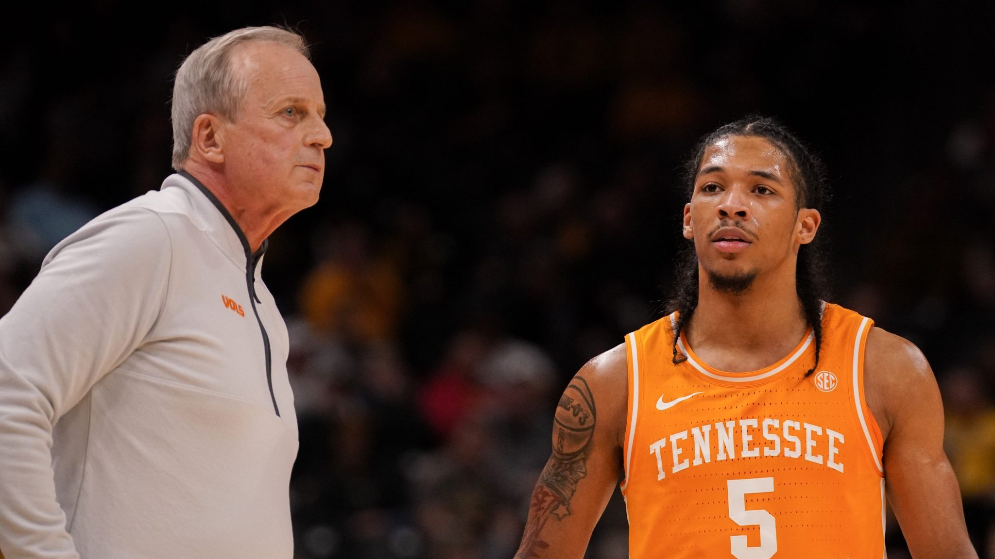 Tennessee guard Zakai Zeigler expected to miss game against Florida