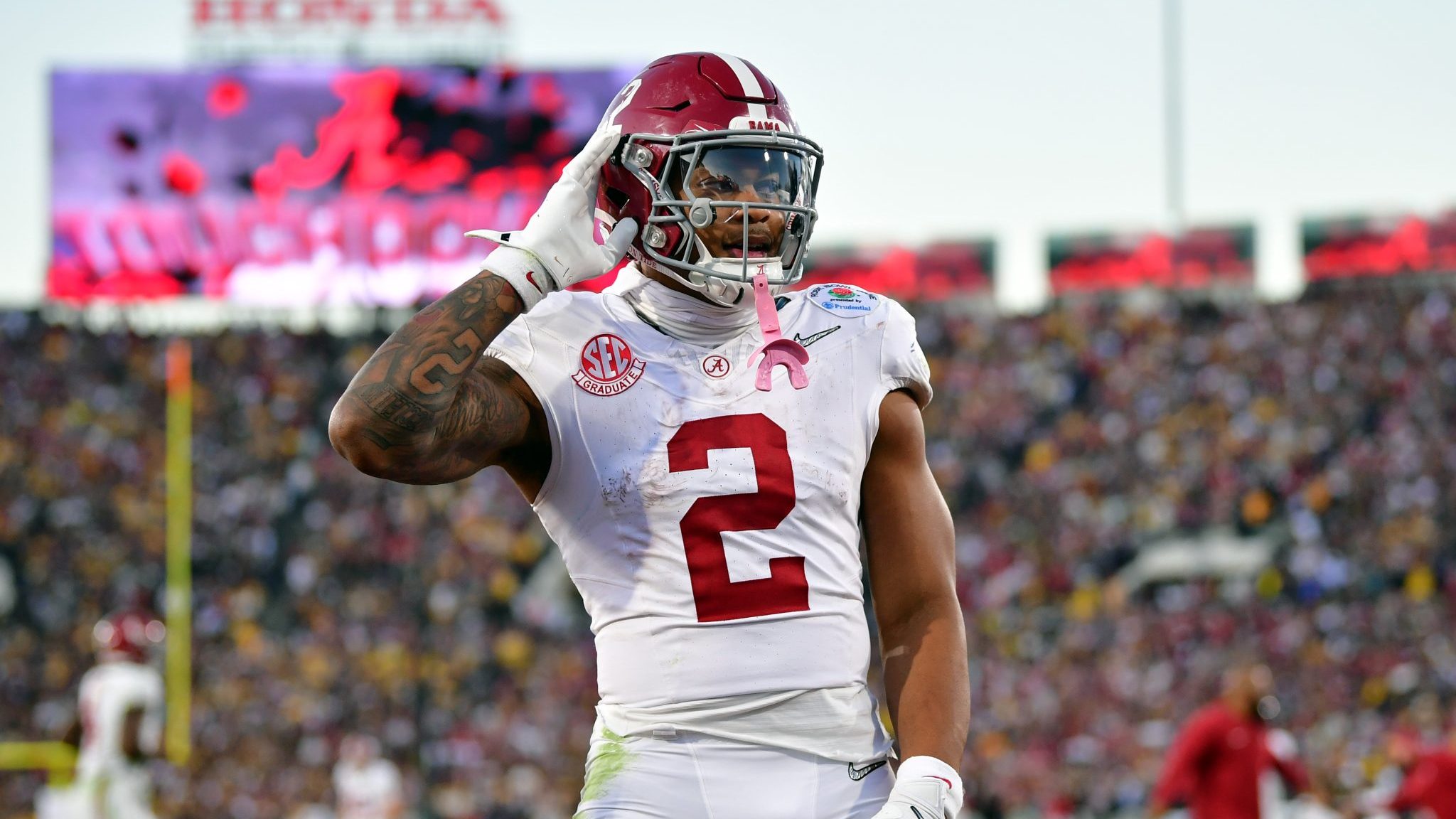 Former Alabama RB Jase McClellan signs with new NFC South team