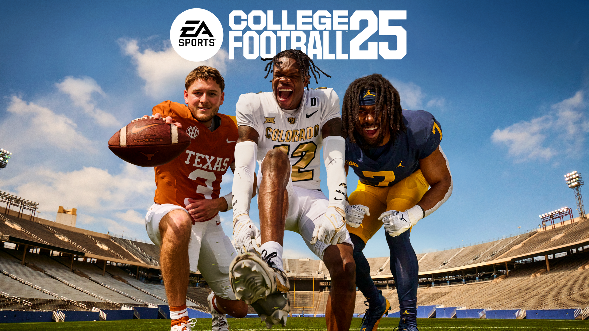 Cover of EA Sports College Football 25 shown.