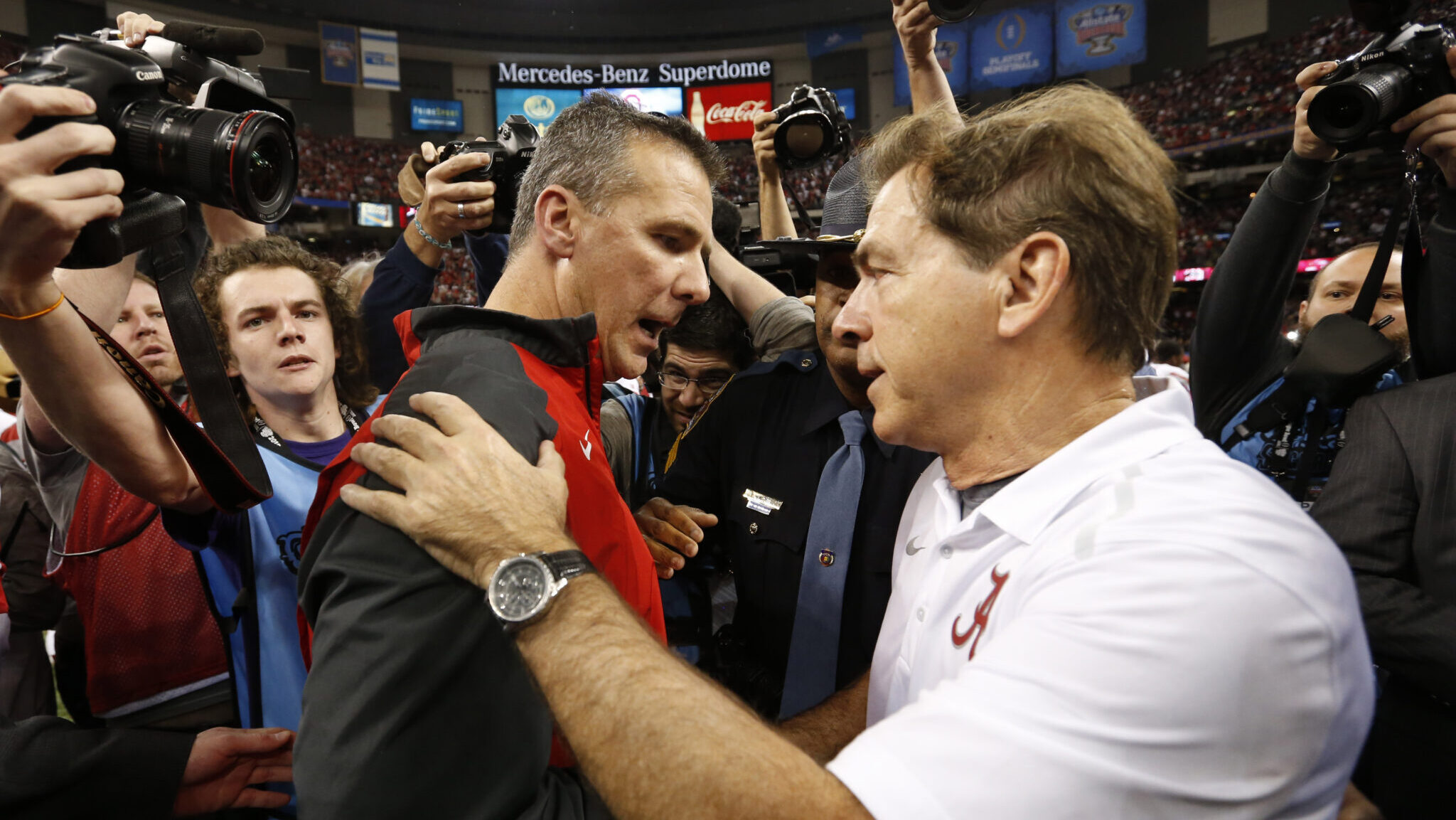 Urban Meyer says he believes Nick Saban would ‘take calls’ from NFL teams Urban Meyer says he believes Nick Saban would ‘take calls’ from NFL teams