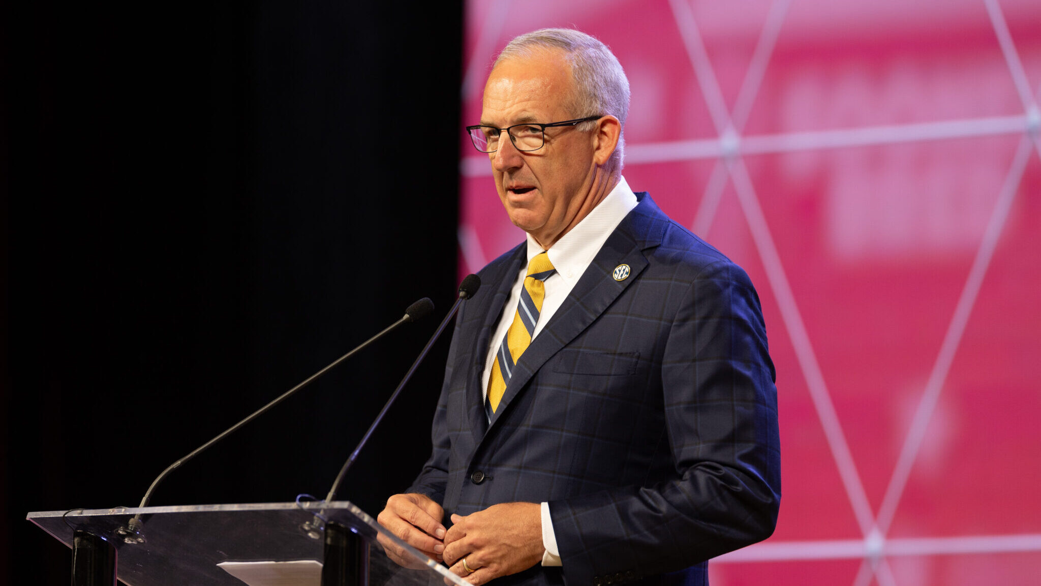 Greg Sankey recalls reaction to Alabama missing College Football Playoff