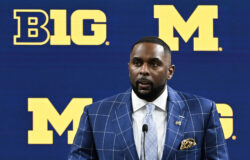 Sherrone Moore may face sanctions from the NCAA for his alleged involvement in Michigan's sign-stealing scheme.
