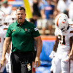 Mario Cristobal provided an injury update after Miami's win over Florida.