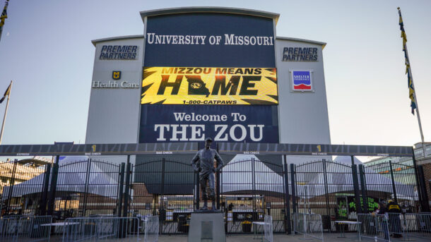 Mizzou's Memorial Stadium image.