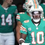 Tyreek Hill was arrested while en route to Hard Rock Stadium on Sunday morning.