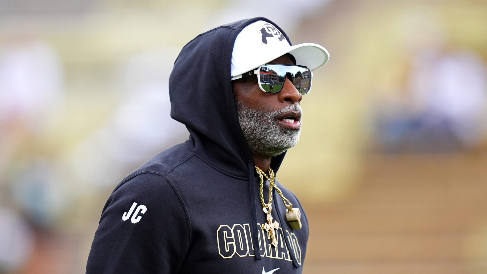 Deion Sanders declines to give health update at Big 12 Media Days