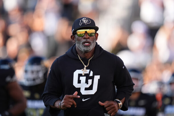 Colorado head coach Deion Sanders.