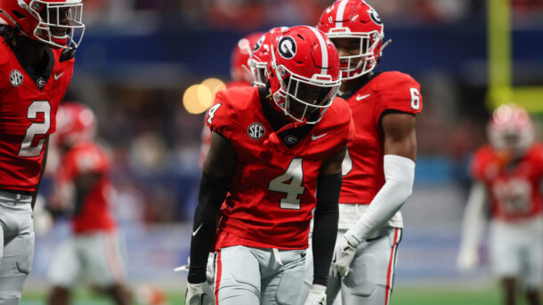 KJ Bolden played 49 snaps in Georgia's win over Clemson on Saturday.