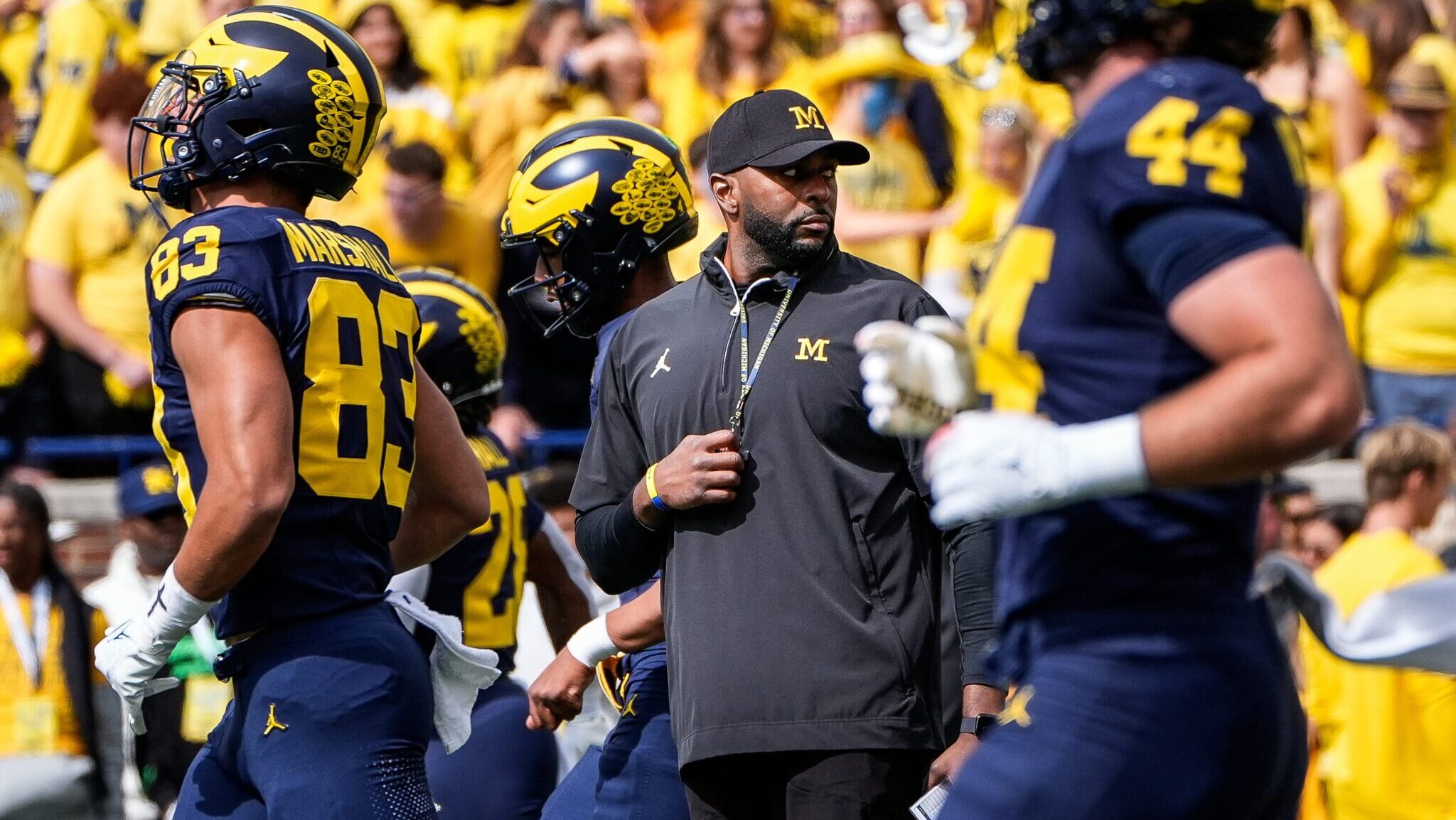 Michigan to suspend Sherrone Moore multiple games due to sign-stealing scandal, per report