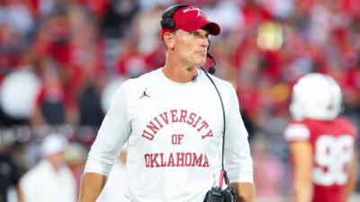 Oklahoma coach Brent Venables.