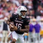 LaNorris Sellers in the South Carolina-LSU game.