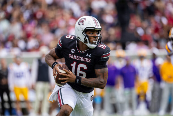 LaNorris Sellers in the South Carolina-LSU game.