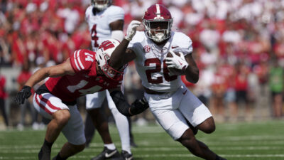 Alabama running back Jam Miller.