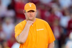 Tennessee coach Josh Heupel.
