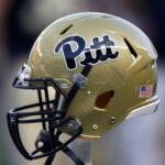 Pitt football helmet is shown.
