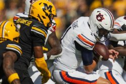 Mizzou and Auburn play football.