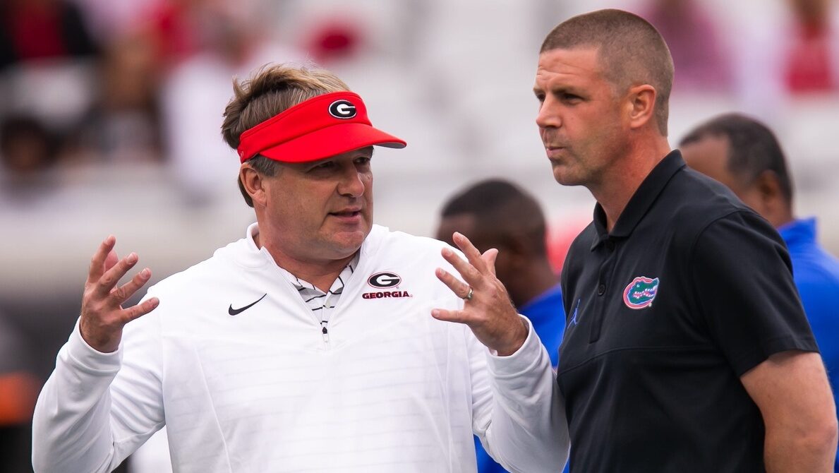 Kirby Smart comments on former Florida HC Billy Napier attending Georgia practice