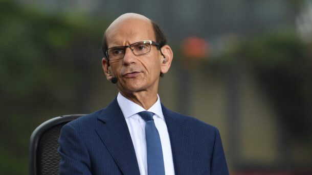 Paul Finebaum speaks.