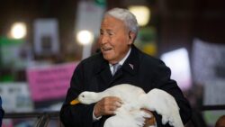 Lee Corso on College GameDay.