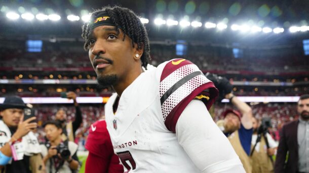 Tom Brady compares Jayden Daniels’s poise to Tiger Woods