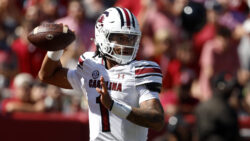 Robby Ashford appears in a game for South Carolina.