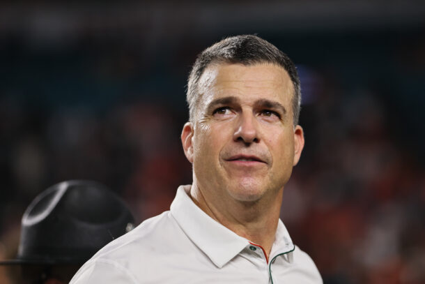 Mario Cristobal after Miami's win over FSU.