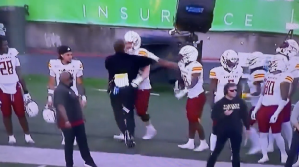 College football coach has mid-game meltdown, goes ballistic on own ...