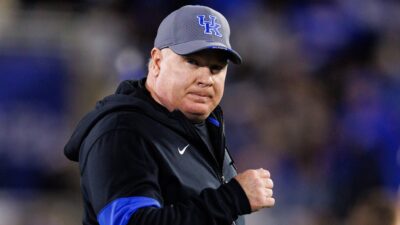 Kentucky coach Mark Stoops.