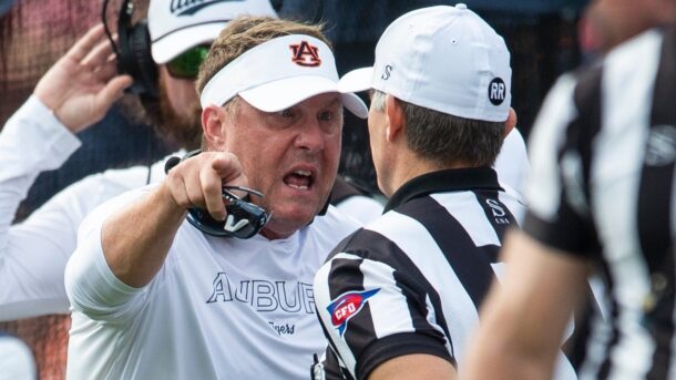 Auburn head coach Hugh Freeze.