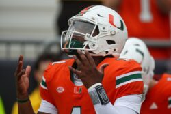 Cam Ward plays for the Miami Hurricanes.